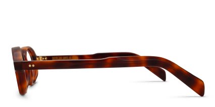 Cutler and Gross GR13 Tortoise glasses - Tortoise - Side View