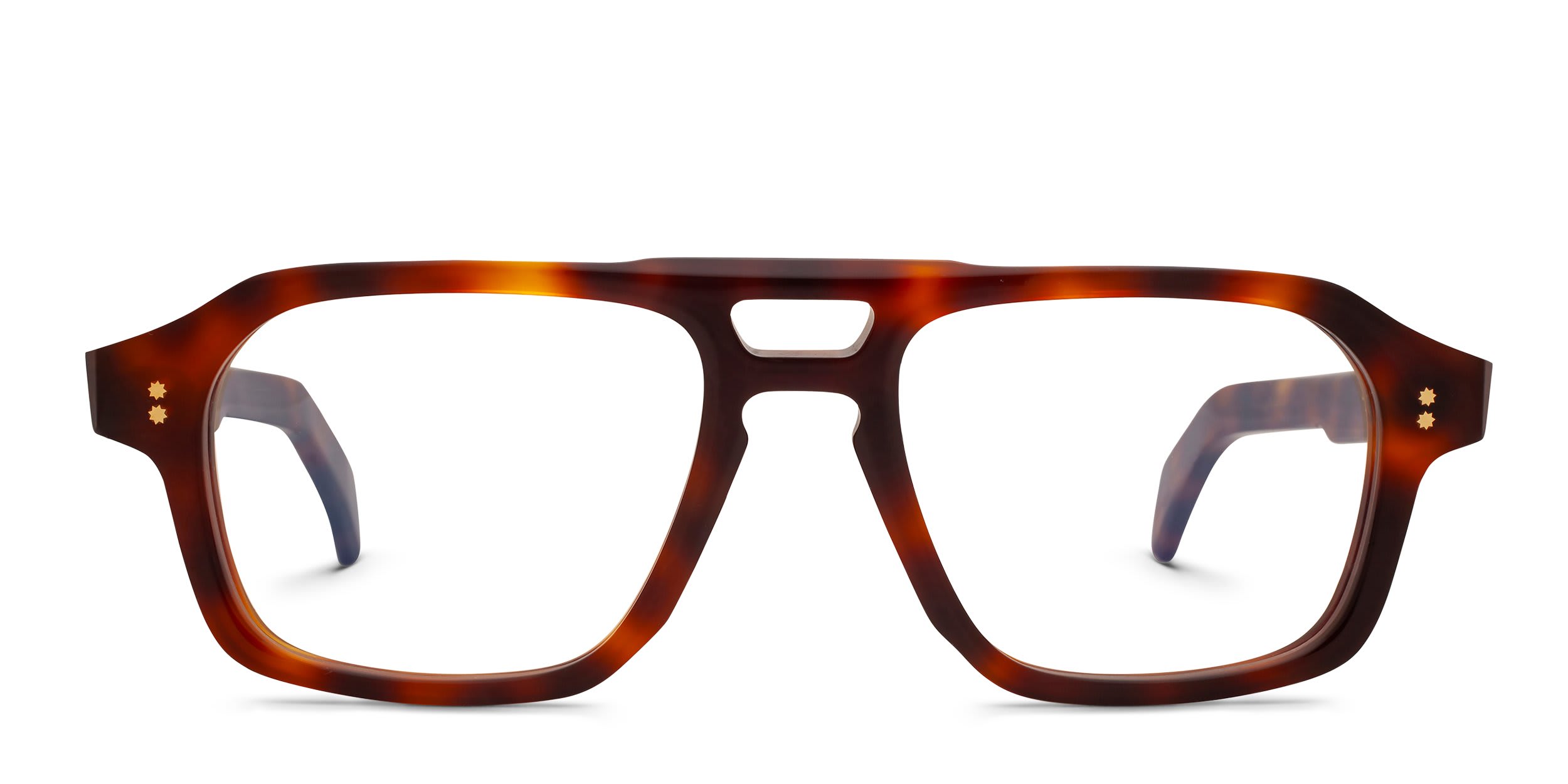 Cutler and Gross GR15 Tortoise glasses - Tortoise - Frontal View