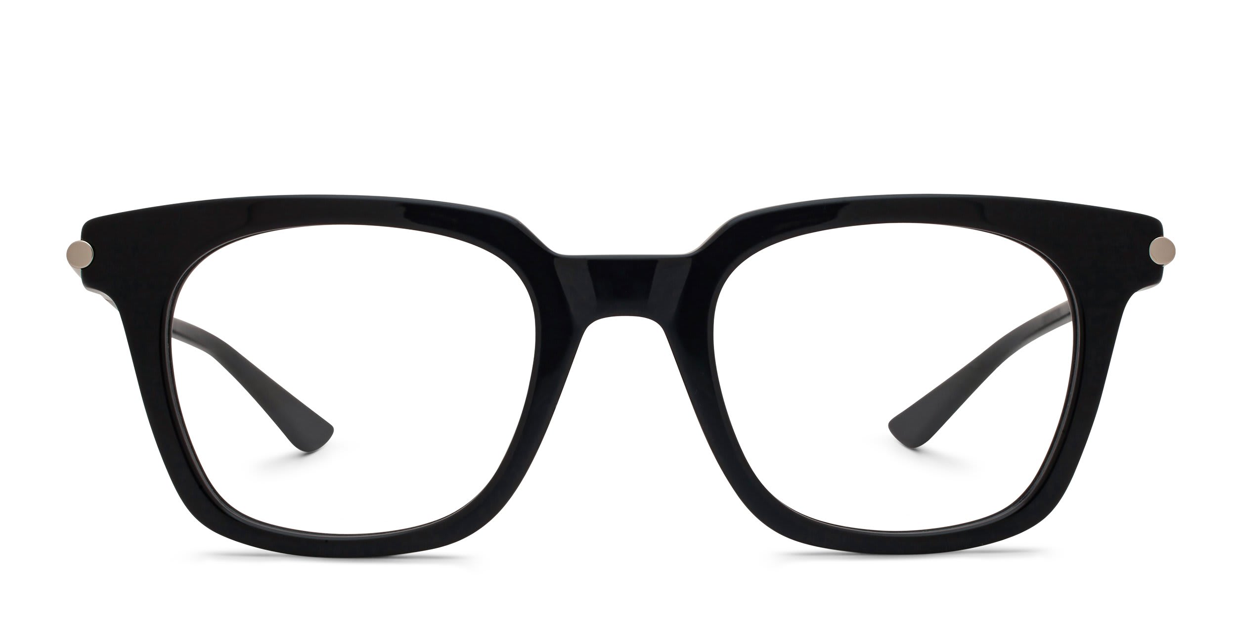 Alexander McQueen AM0521O Black glasses - Black - Frontal View