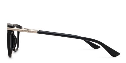 Alexander McQueen AM0521O Black glasses - Black - Side View