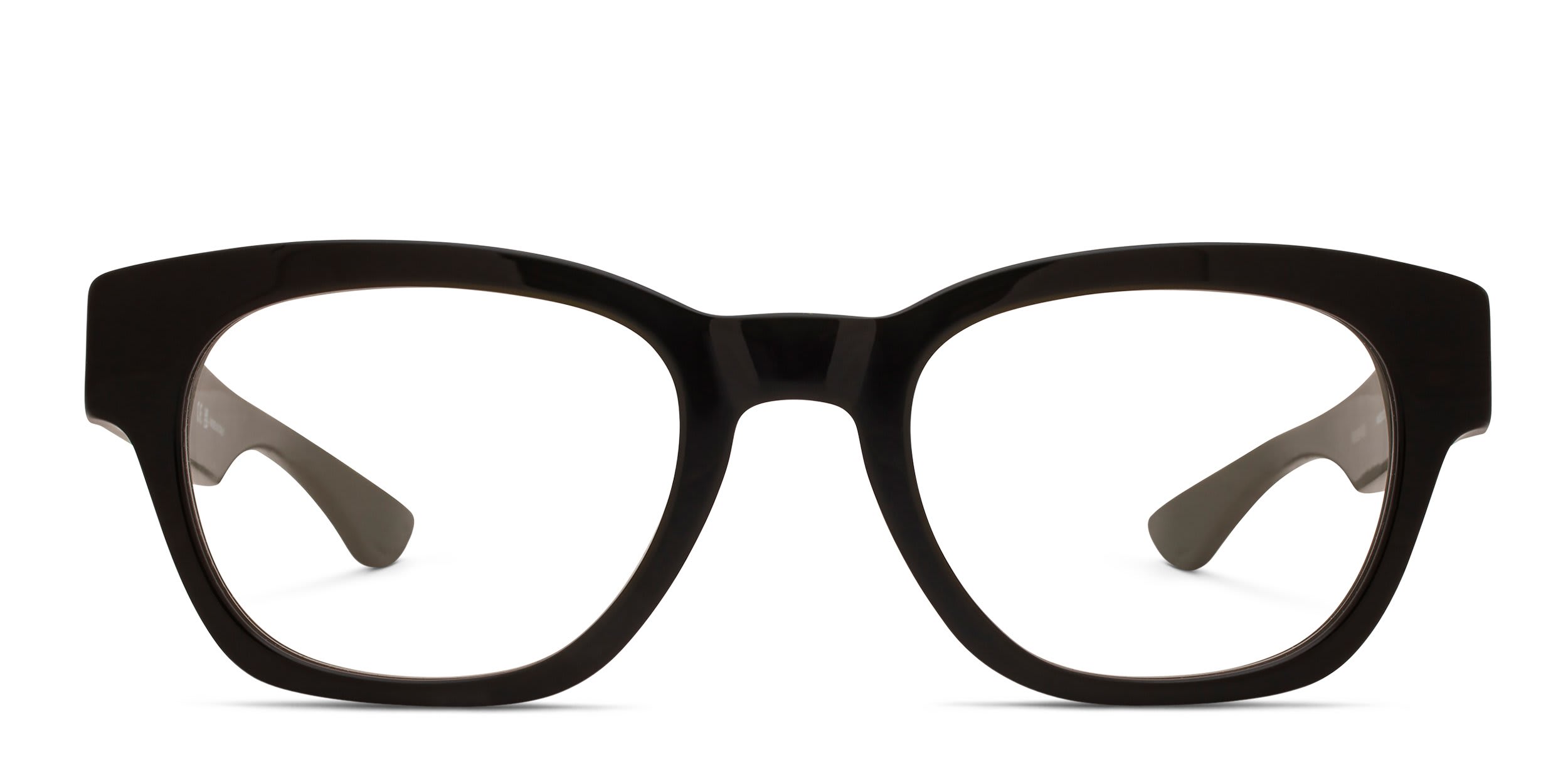 Alexander McQueen AM0530O Green glasses - Green - Frontal View