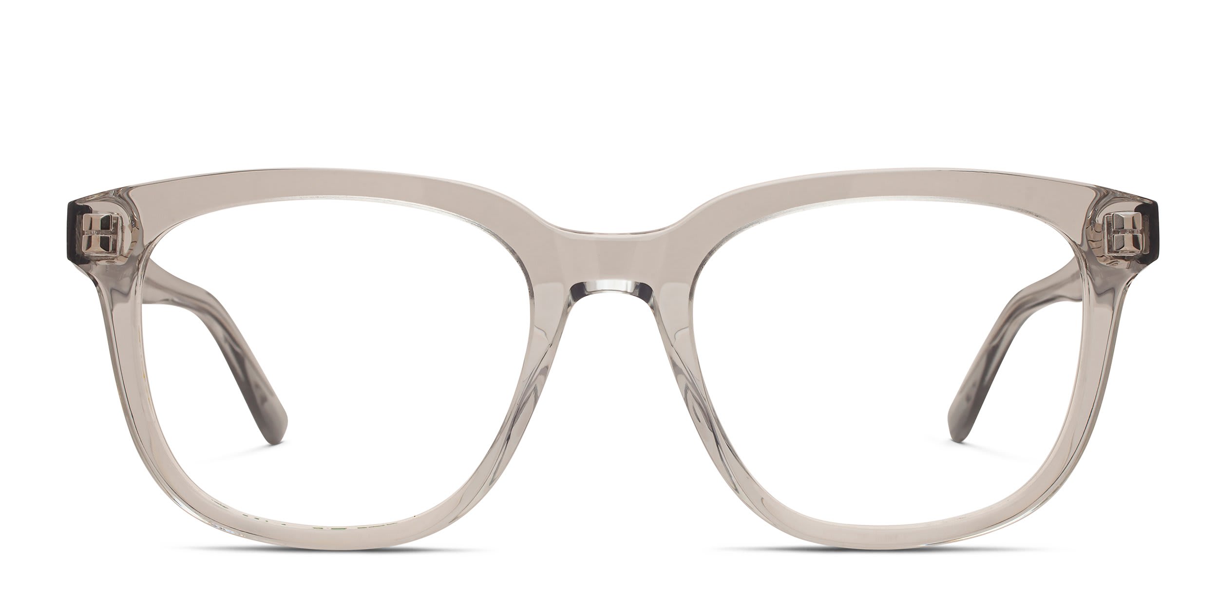 Alexander McQueen AM0539O Gray glasses - Gray - Frontal View