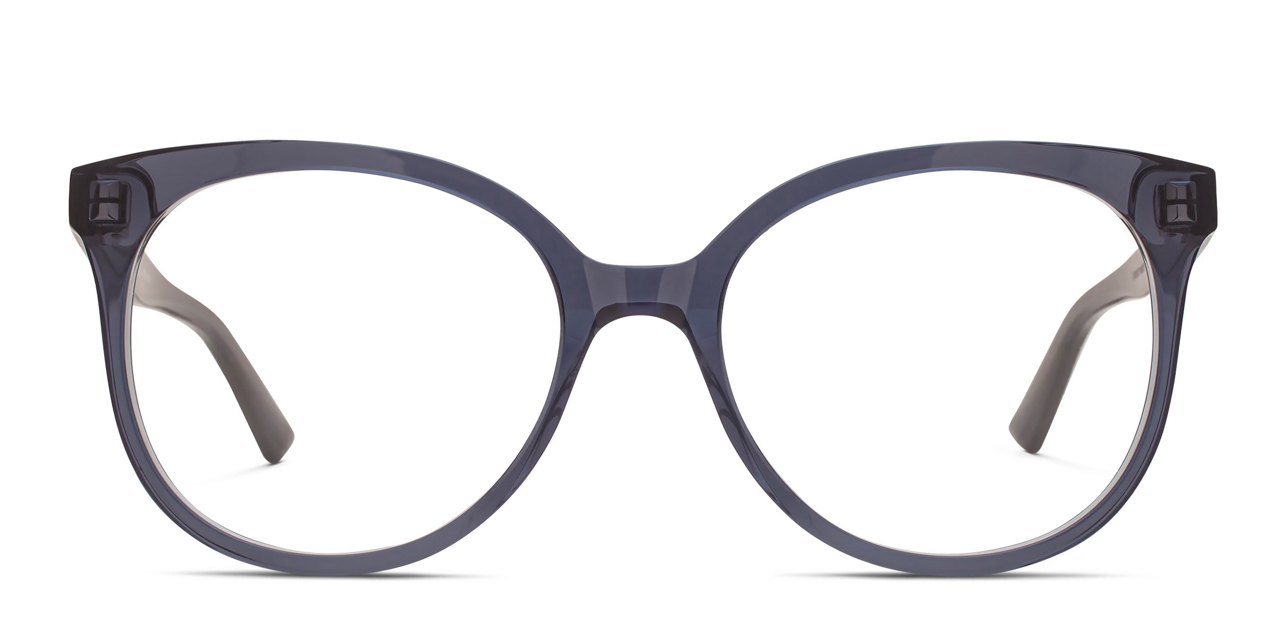 Alexander McQueen AM0540O Gray glasses - Gray - Frontal View