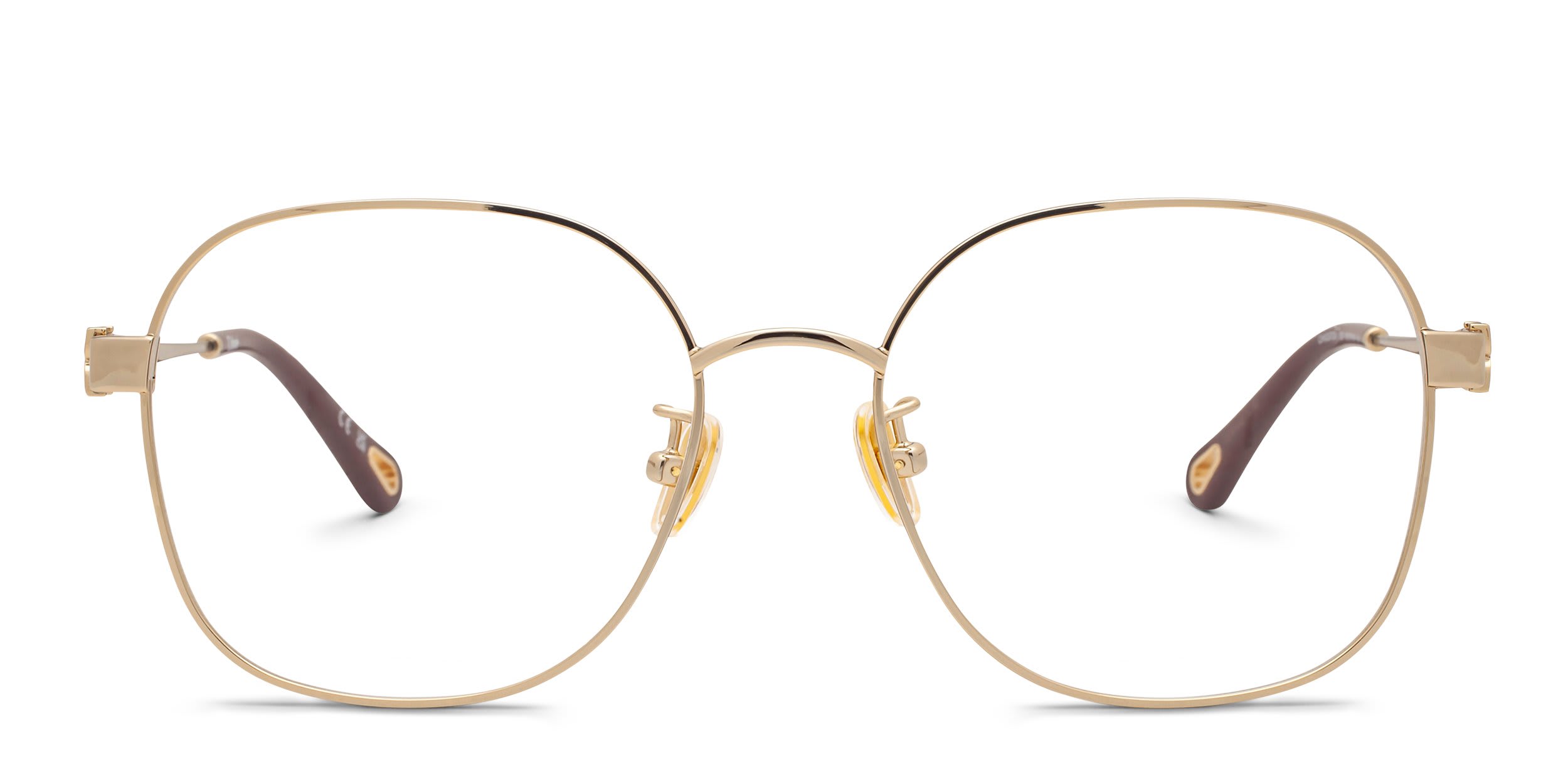 Chloe CH0337OA Gold glasses - Gold - Frontal View