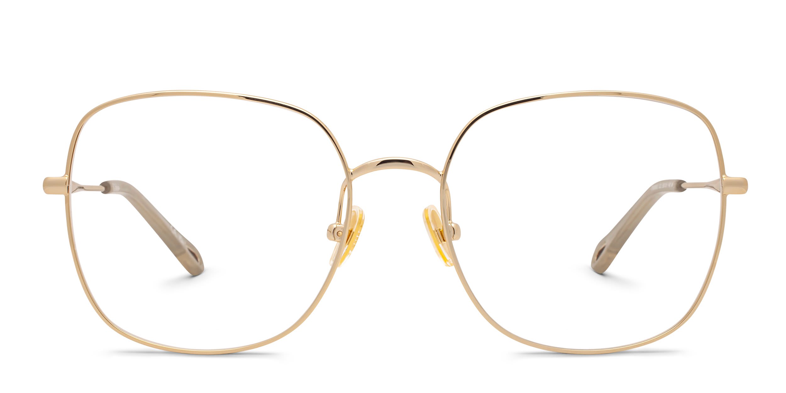 Chloe CH0345O Gold glasses - Gold - Frontal View