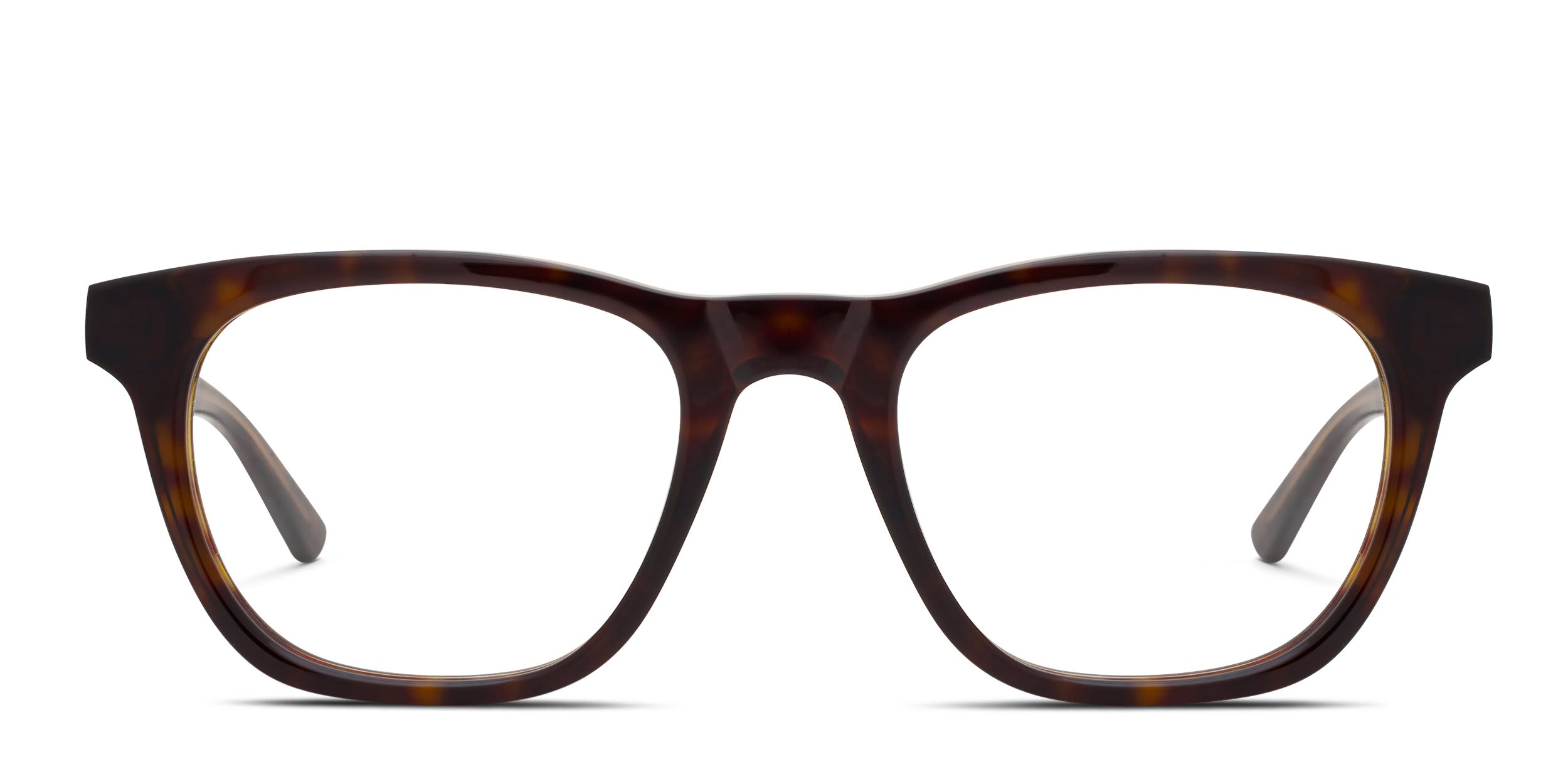 Mont Blanc MB0422O Brown, Tortoise glasses - Brown / Tortoise - Frontal View