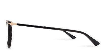 Mont Blanc MB0437O Black glasses - Black - Side View