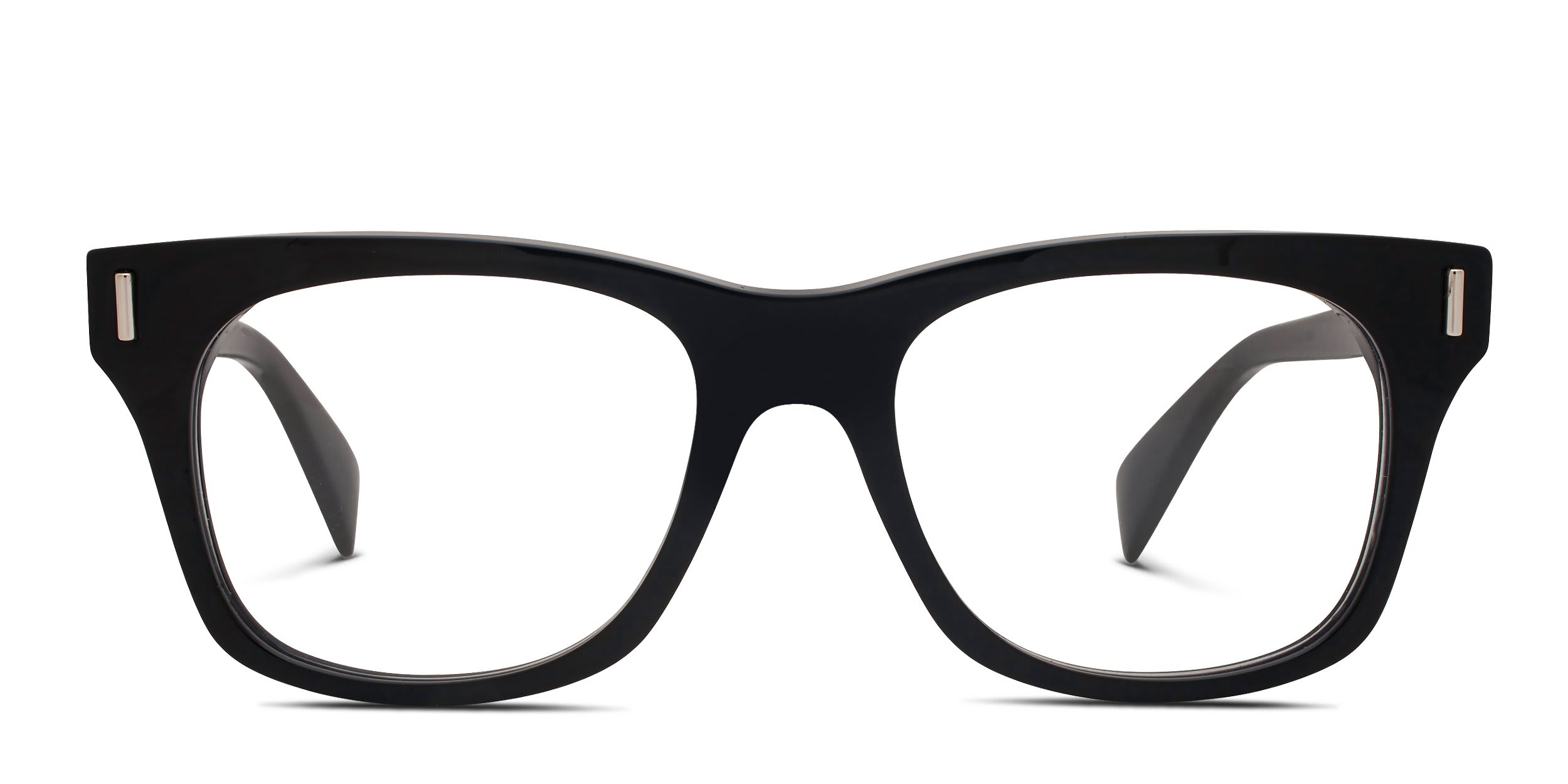 Alexander McQueen AM0551O Black glasses - Black - Frontal View