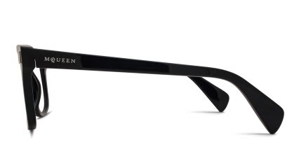 Alexander McQueen AM0551O Black glasses - Black - Side View
