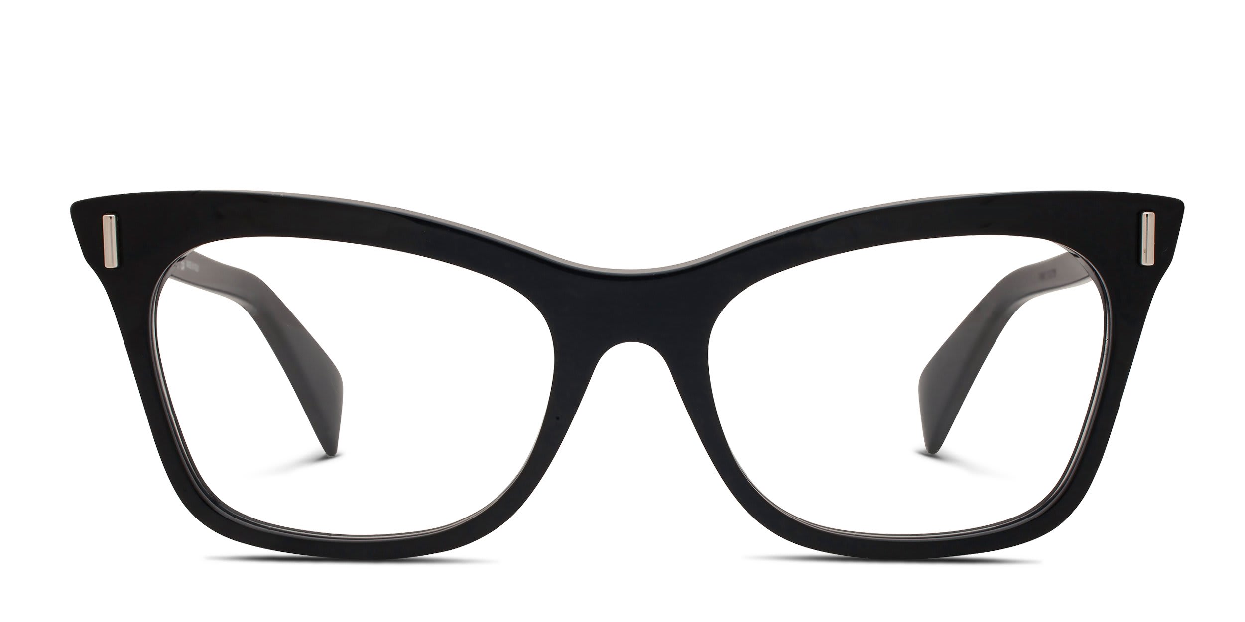 Alexander McQueen AM0552O Black glasses - Black - Frontal View