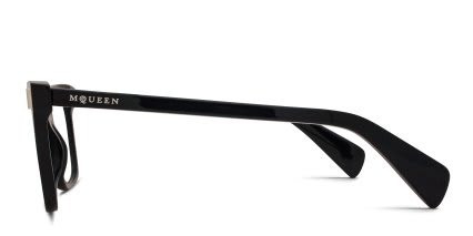 Alexander McQueen AM0552O Black glasses - Black - Side View