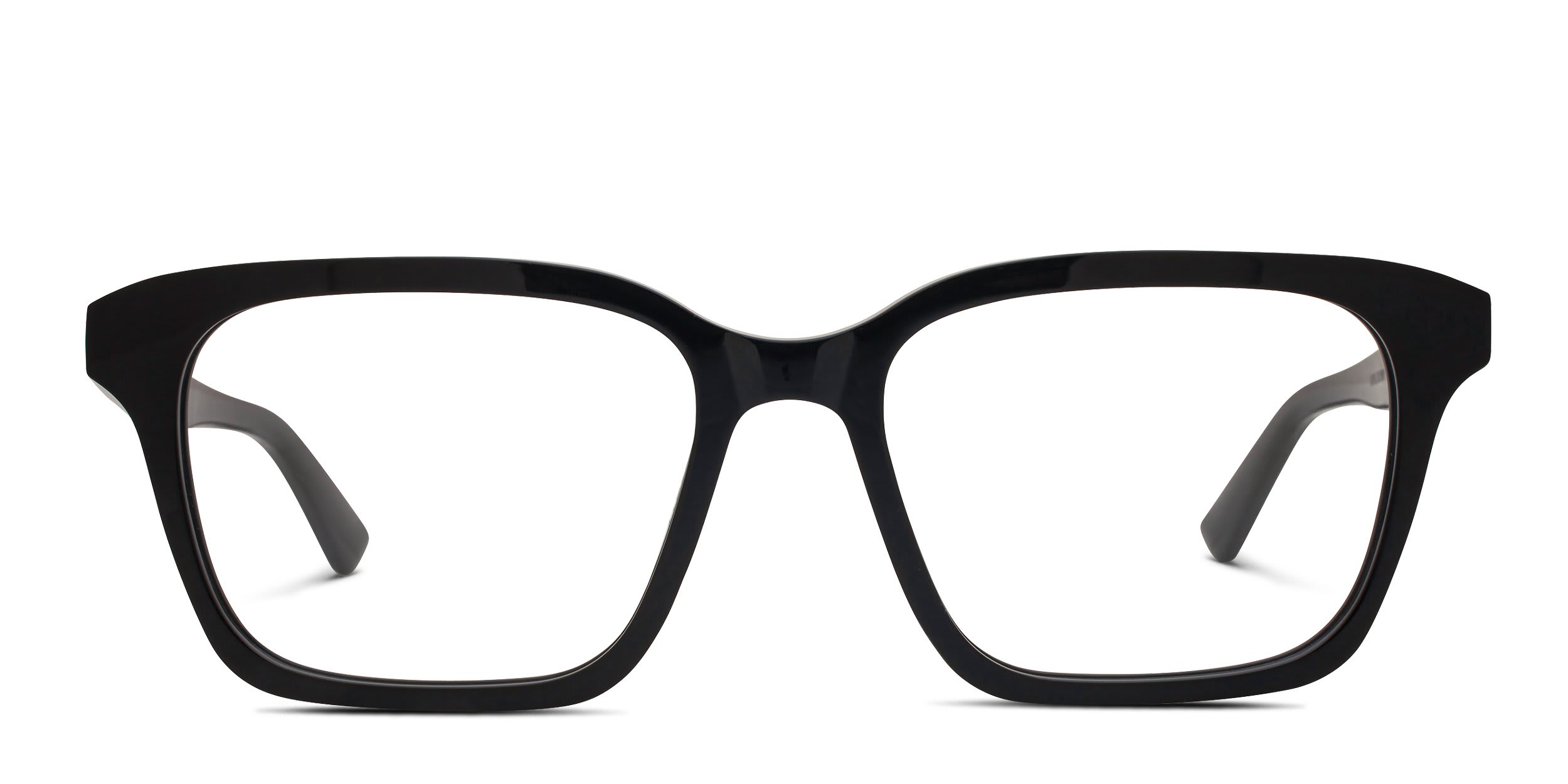 Alexander McQueen AM0566O Black glasses - Black - Frontal View