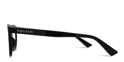 Alexander McQueen AM0569O Black glasses - Black - Side View
