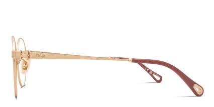 Chloe CH0377OA Gold glasses - Gold - Side View