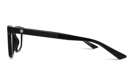 Mont Blanc MB0457O Black glasses - Black - Side View