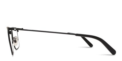 Mont Blanc MB0464O Black glasses - Black - Side View