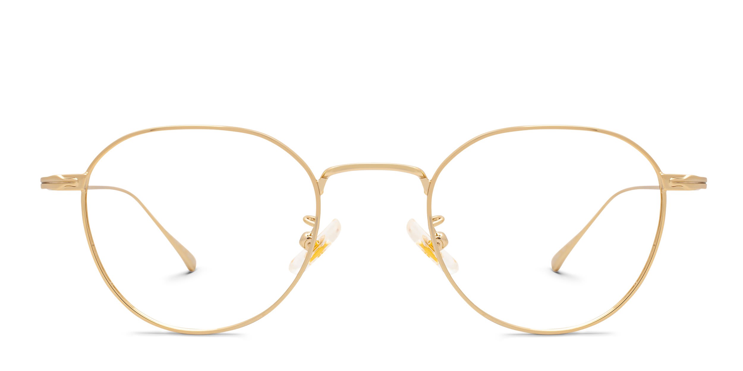 Mont Blanc MB0476OA Gold glasses - Gold - Frontal View
