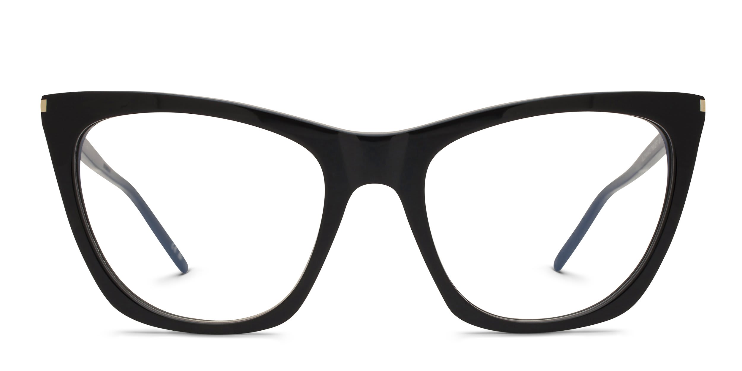 Saint Laurent SL214 Black glasses - Black - Frontal View