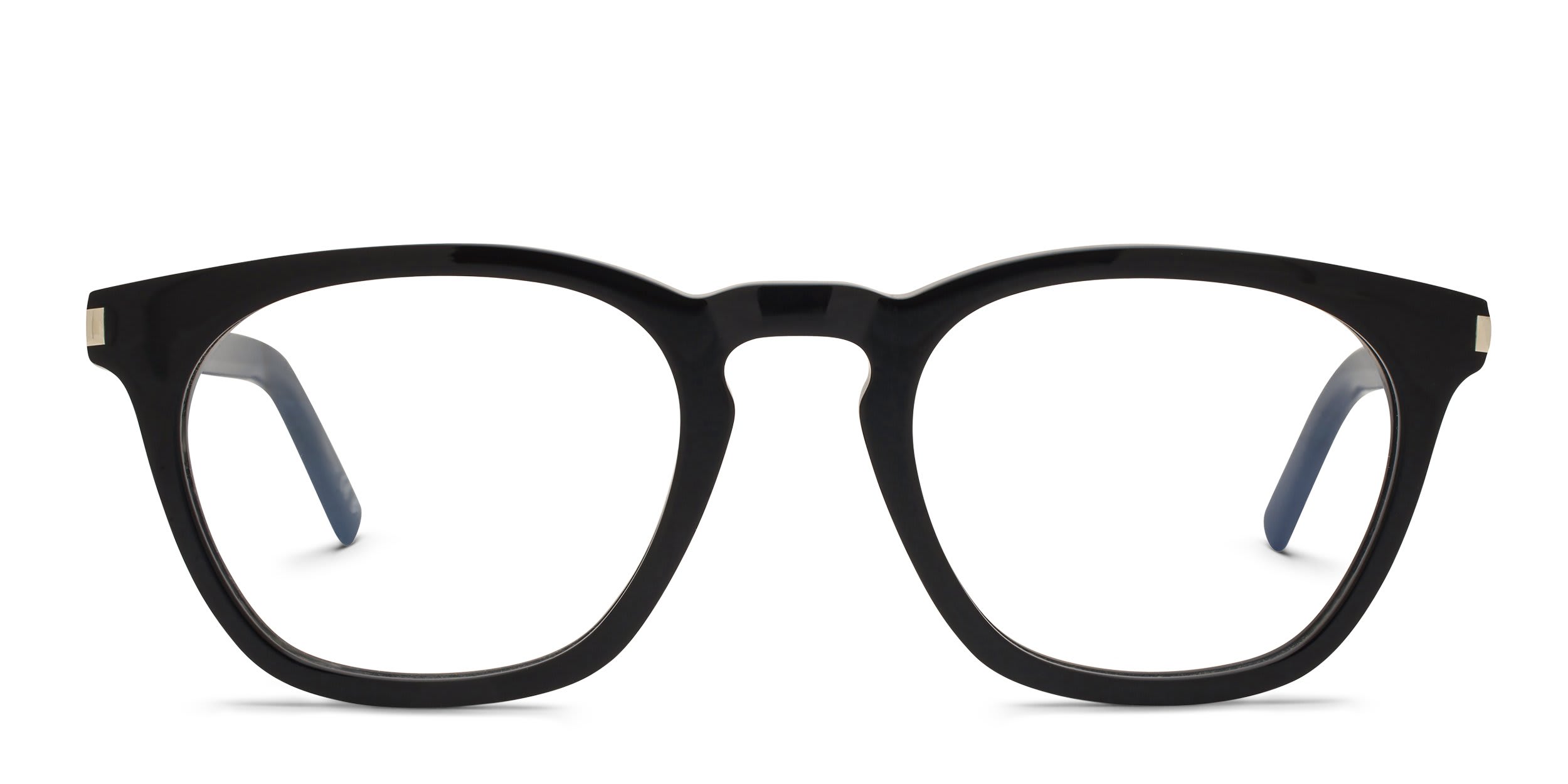 Saint Laurent SL28 Black glasses - Black - Frontal View