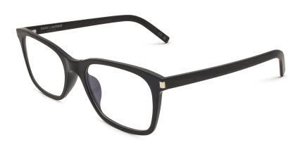 Saint Laurent SL718 Black glasses - Black - Angle View
