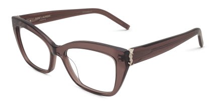 Saint Laurent SLM117 Brown glasses - Brown - Angle View