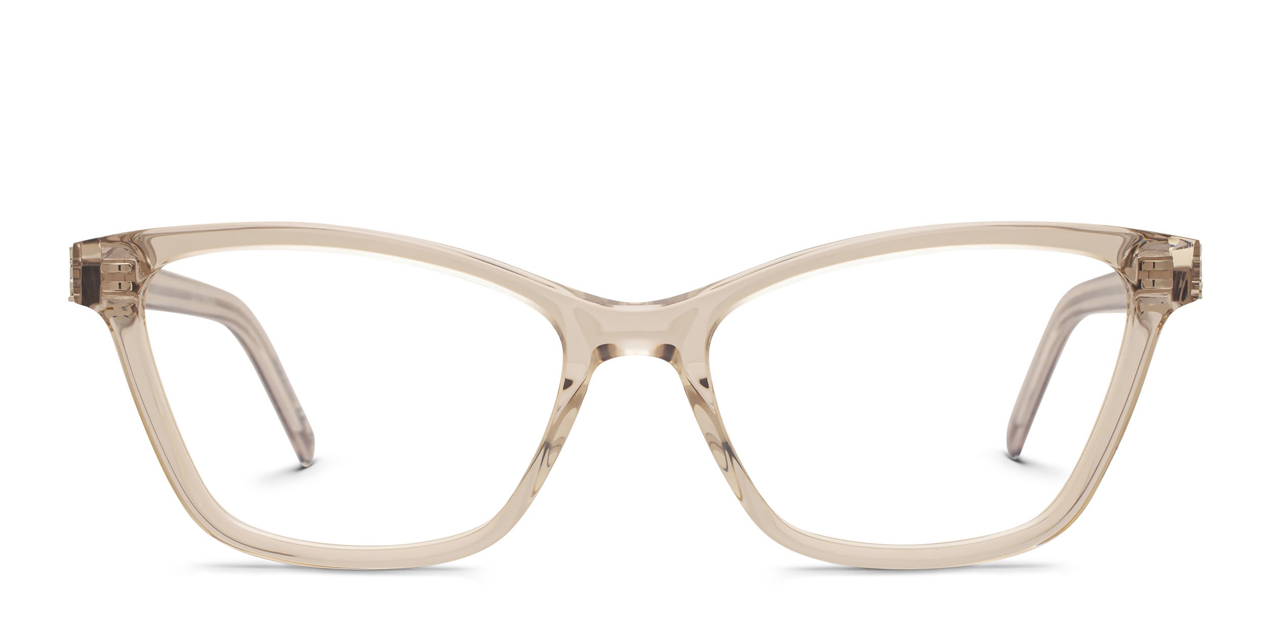Saint Laurent SLM128 Beige glasses - Beige - Frontal View
