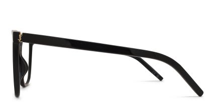 Saint Laurent SLM155 Black glasses - Black - Side View