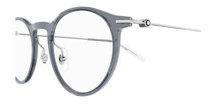 Mont Blanc MB0099O Gray glasses - Gray - Side View