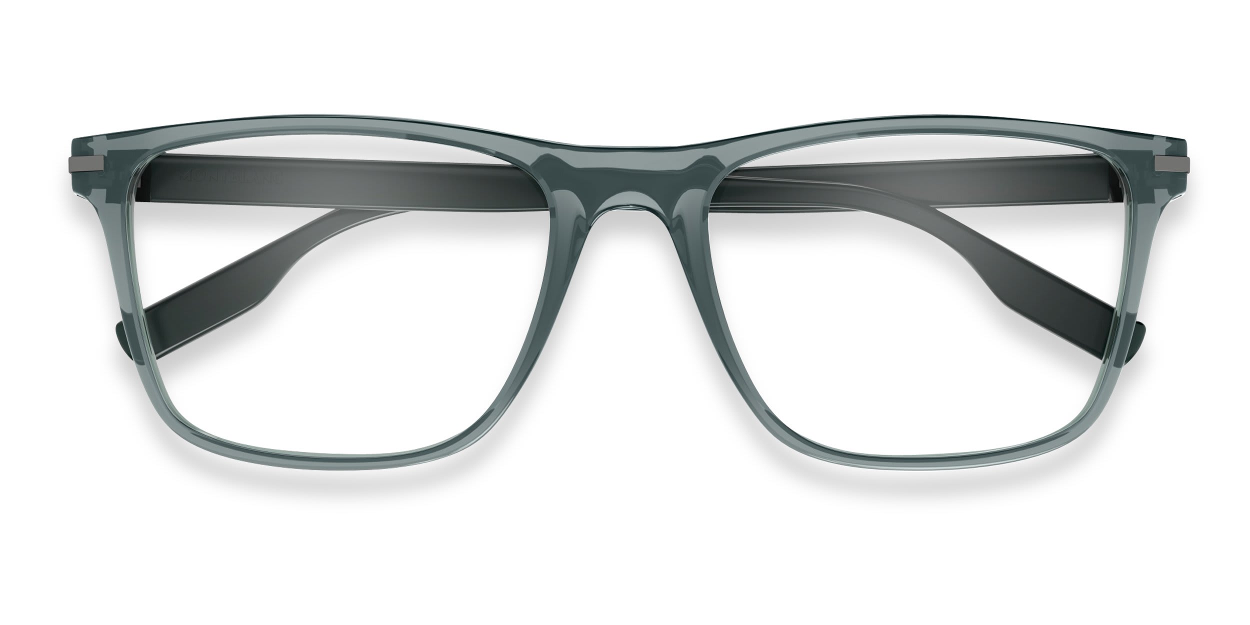 Mont Blanc MB0251O Gray glasses - Gray - Frontal View
