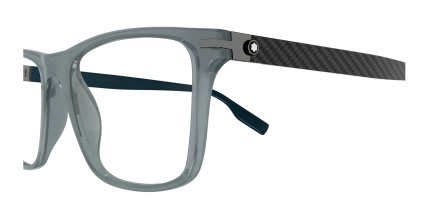 Mont Blanc MB0251O Gray glasses - Gray - Side View
