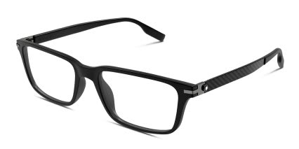 Mont Blanc MB0252O Black glasses - Black - Angle View
