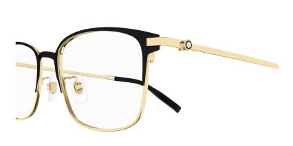 Mont Blanc MB0314OA Black glasses - Black - Side View