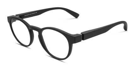 Mykita Ellum Brown glasses - Brown / Black - Angle View