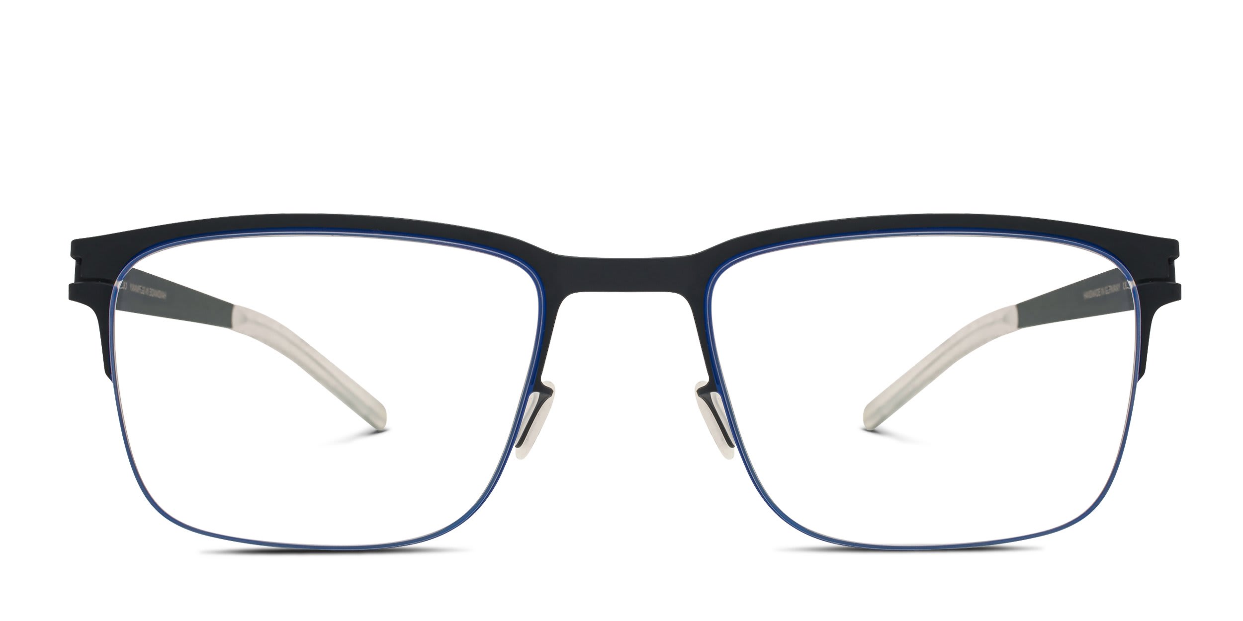 Mykita Harrison Blue glasses - Blue / Black - Frontal View