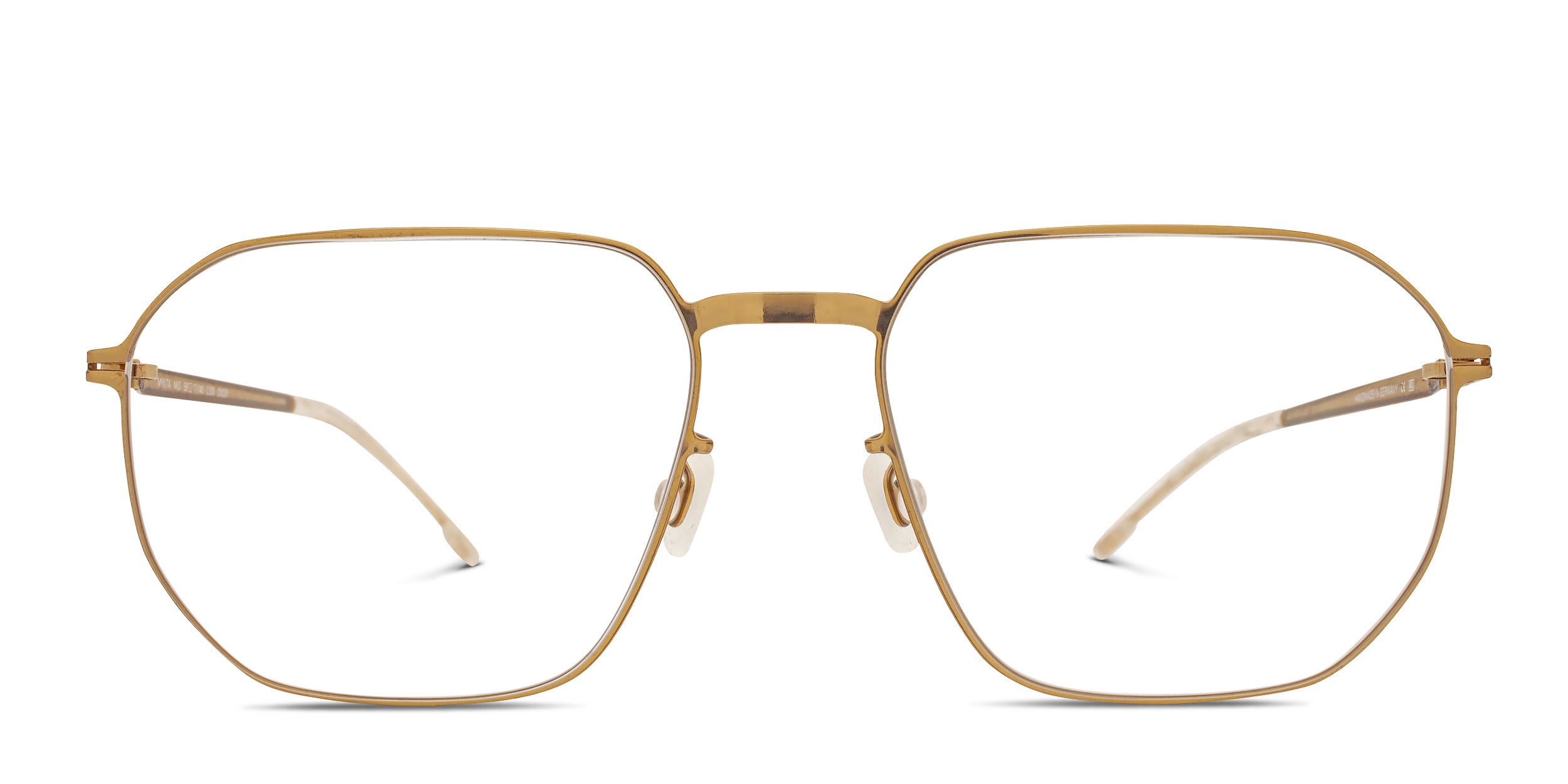 Mykita Mio Gold glasses - Gold - Frontal View