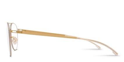 Mykita Niken Gold glasses - Gold - Side View