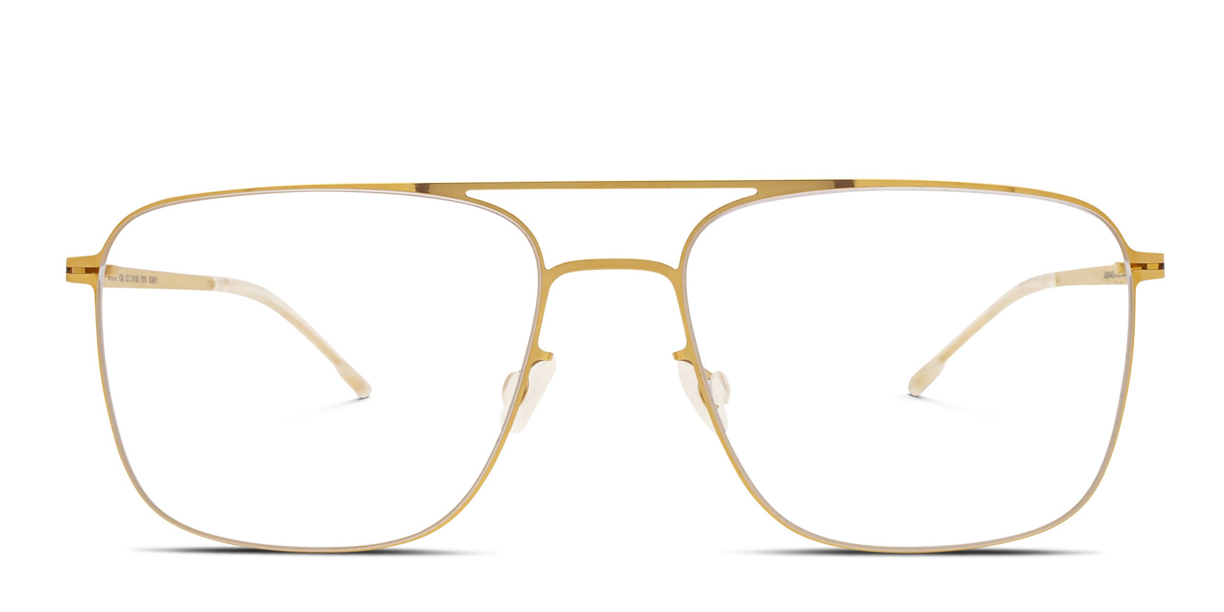 Mykita Tobi Gold glasses - Gold - Frontal View