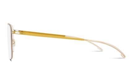 Mykita Tobi Gold glasses - Gold - Side View