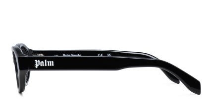 Palm Angels PA5025 Shiny Black glasses - Shiny Black - Side View