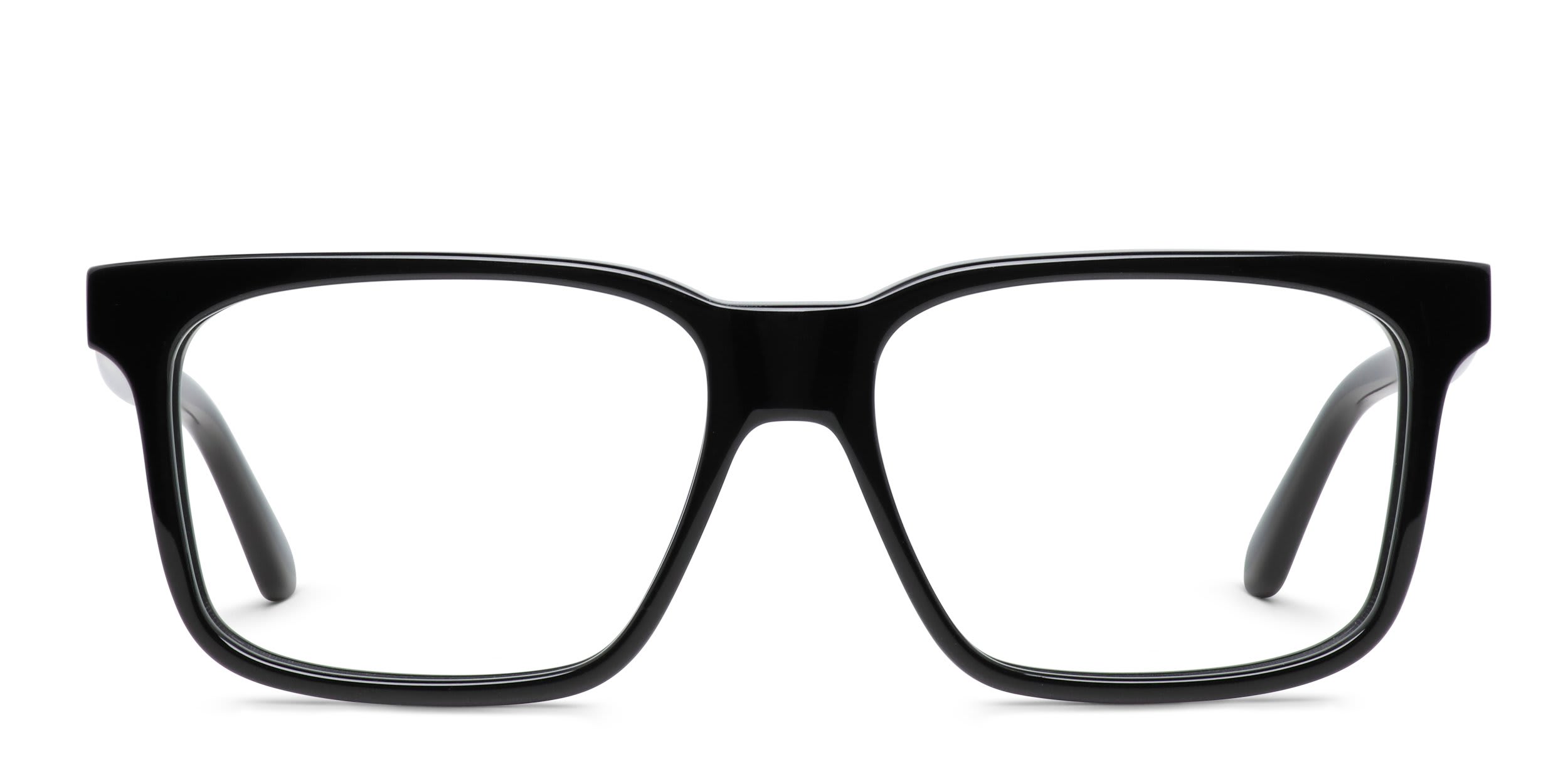 Palm Angels PA5028 Shiny Black glasses - Shiny Black - Frontal View