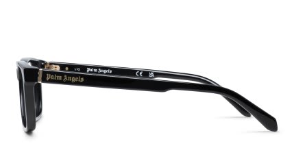 Palm Angels PA5029 Shiny Black glasses - Shiny Black - Side View
