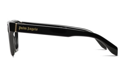 Palm Angels PA5033 Shiny Black glasses - Shiny Black - Side View