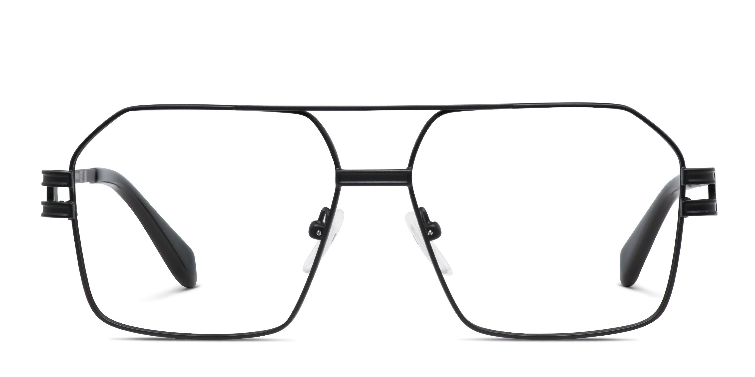 Palm Angels PA6002 Black glasses - Black - Frontal View