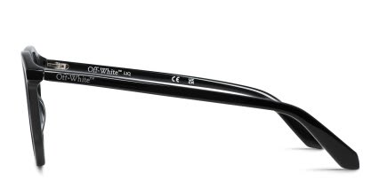 Off-White OW5025 Shiny Black glasses - Shiny Black - Side View