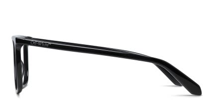 Off-White OW5026 Shiny Black glasses - Shiny Black - Side View
