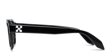 Off-White OW5035 Shiny Black glasses - Shiny Black - Side View
