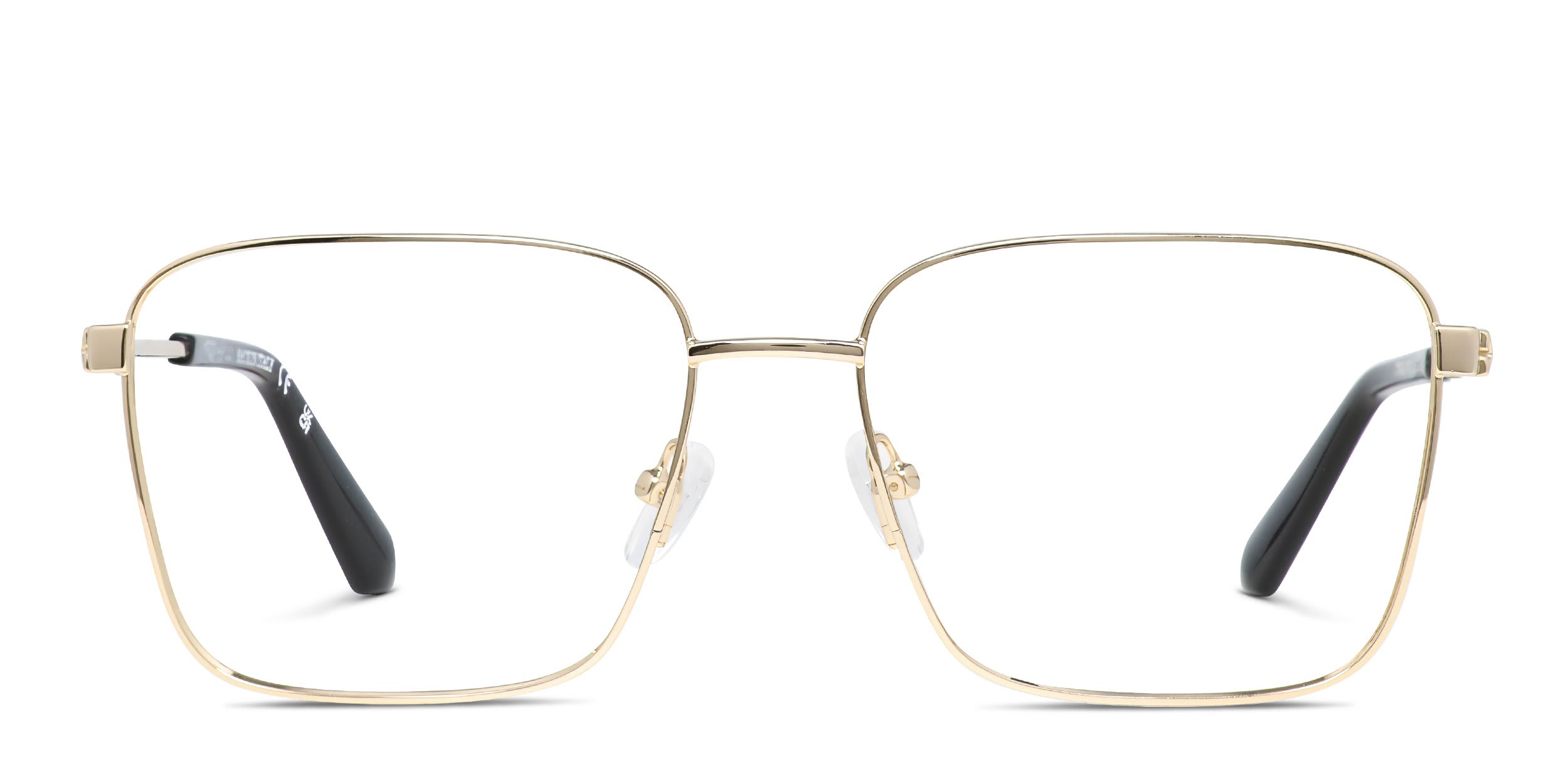 Off-White OW6018 Gold glasses - Gold - Frontal View