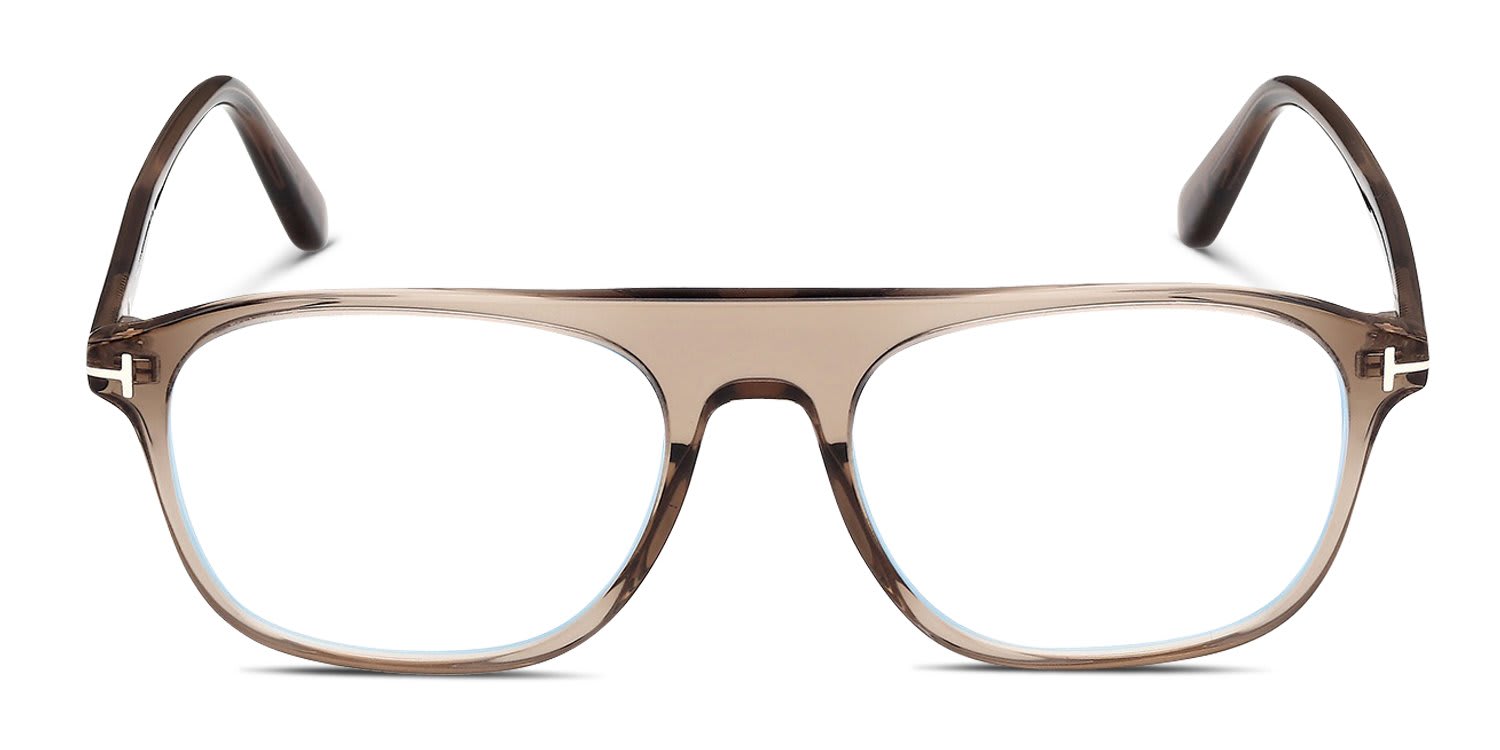 Tom Ford FT6167-B Brown glasses - Brown - Frontal View