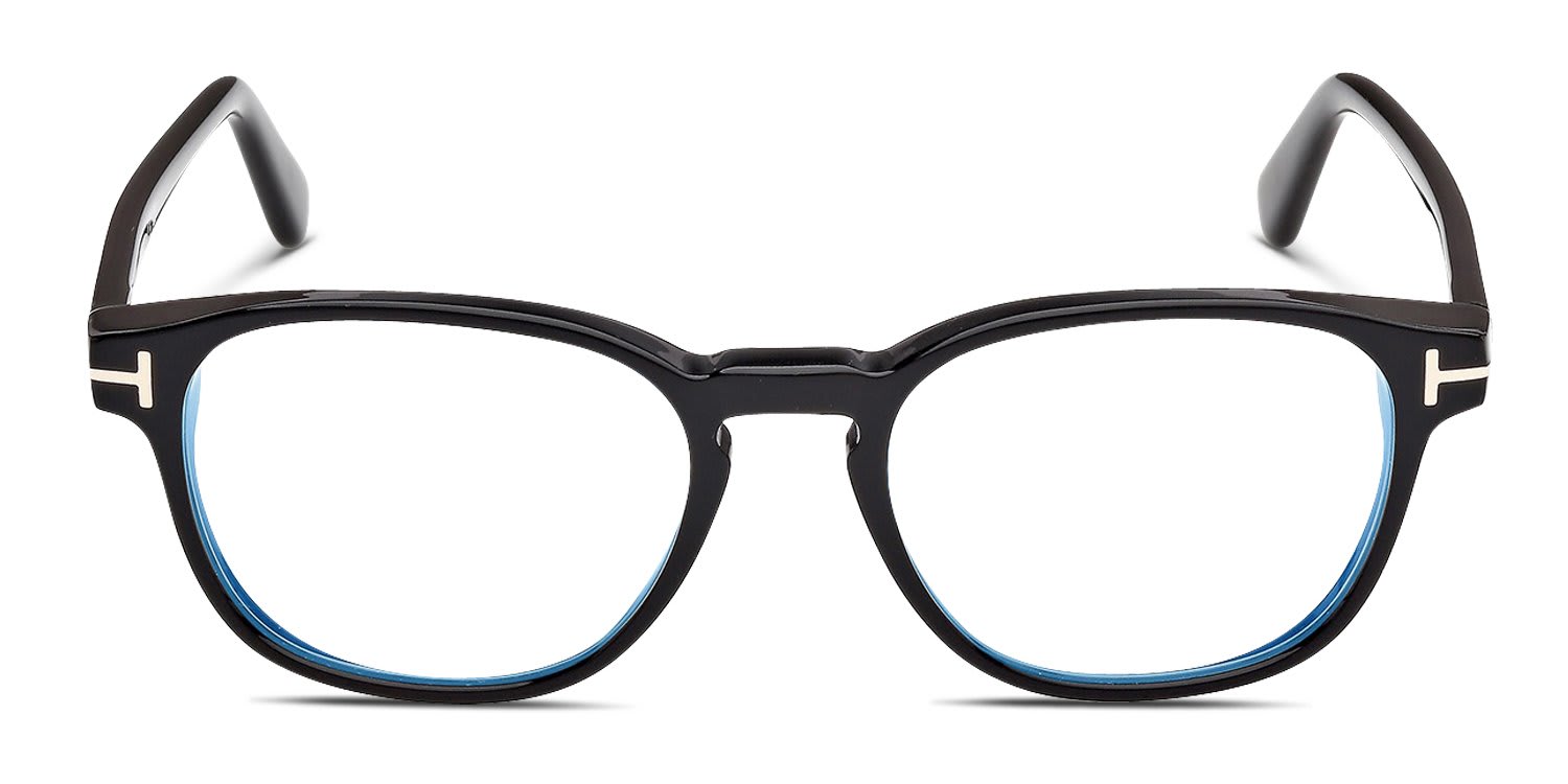 Tom Ford FT6169-B Black glasses - Black - Frontal View