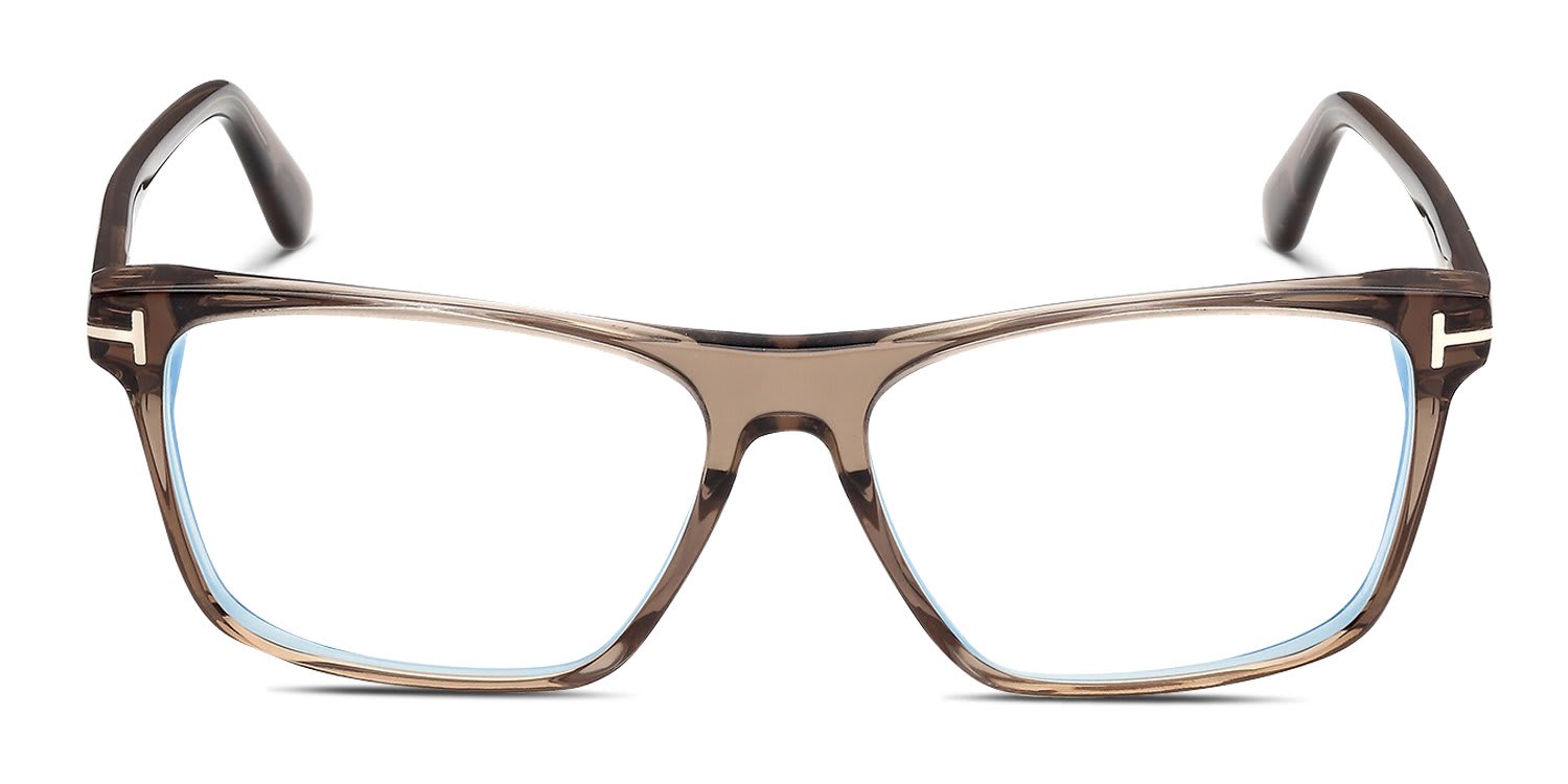 Tom Ford FT6170-B Brown glasses - Brown - Frontal View